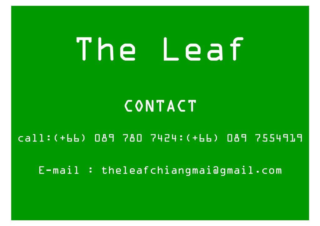 The Leaf Chiangmai Service Apartment Чіангмай Екстер'єр фото